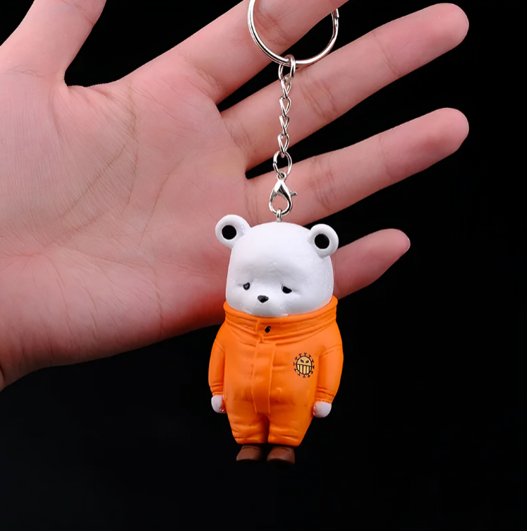 Bepo Keychain - One Piece Anime Finds