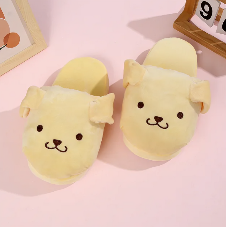 Cute Plush Cotton Slippers Anime Shoes Girl Slippers Anime Finds