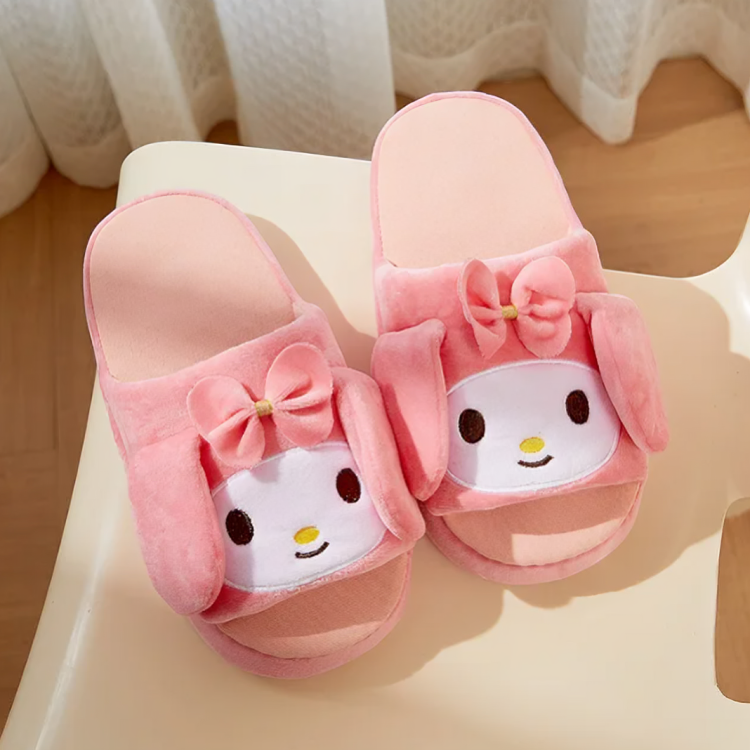 Cute Plush Cotton Slippers Anime Shoes Girl Slippers Anime Finds