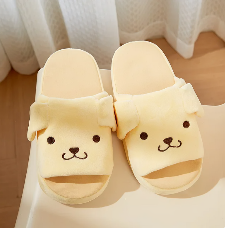 Cute Plush Cotton Slippers Anime Shoes Girl Slippers Anime Finds