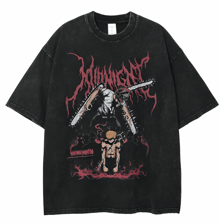 Denji Chainsaw Man Vintage Shirt Anime Finds