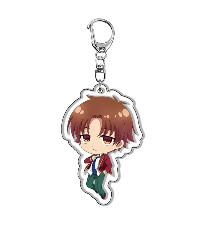 Elite of the Classroom Keychains Anime Finds
