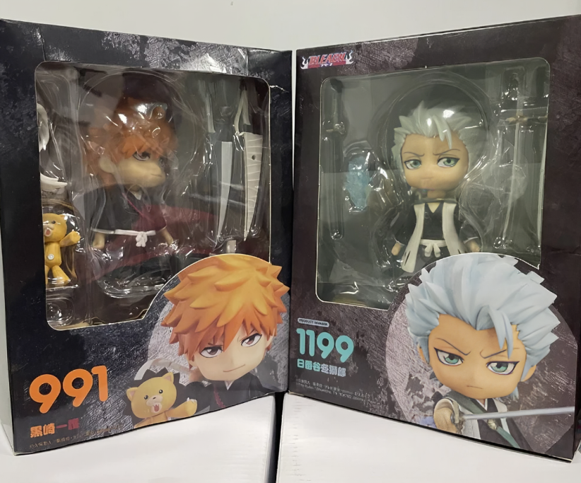 Ichigo & Toshiro Anime Mini Figures Nendoroids - Bleach Anime Finds