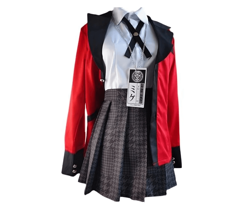 Jabami Yumeko Cosplay Costume, Outfit - Kakegurui Anime Finds