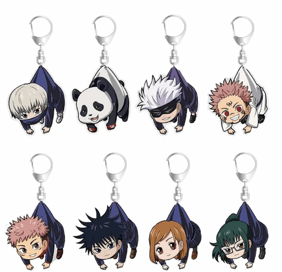 Jujutsu Kaisen Keychains Anime Finds