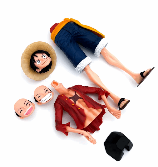 Luffy Figure - Changing faces Anime Finds