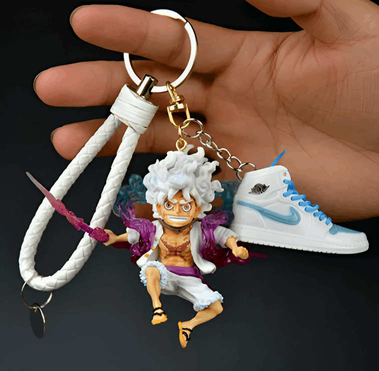 Luffy Gear 5 Keychain - Joyboy Anime Finds