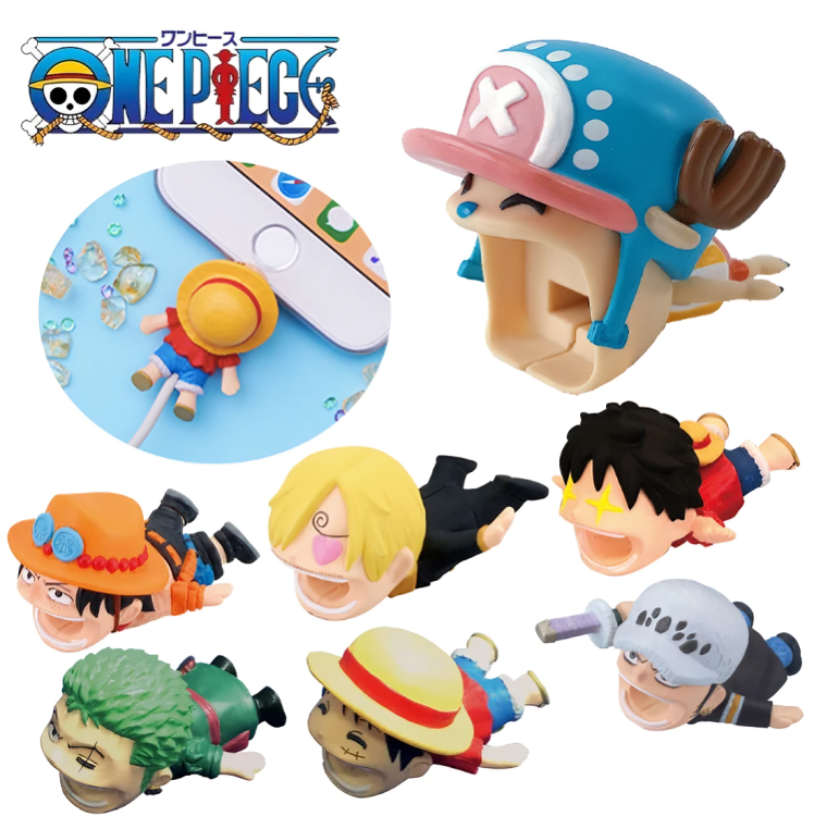 One Piece Phone Charger Cable Protective Covers Anime Finds