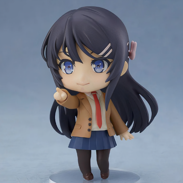 Sakurajima Mai Anime Mini Figure Nendoroid - Bunny Girl Senpai Anime Finds