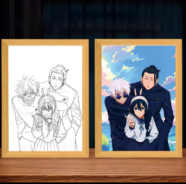 Light Frames – Anime Art with LED Lighting - Anime Finds