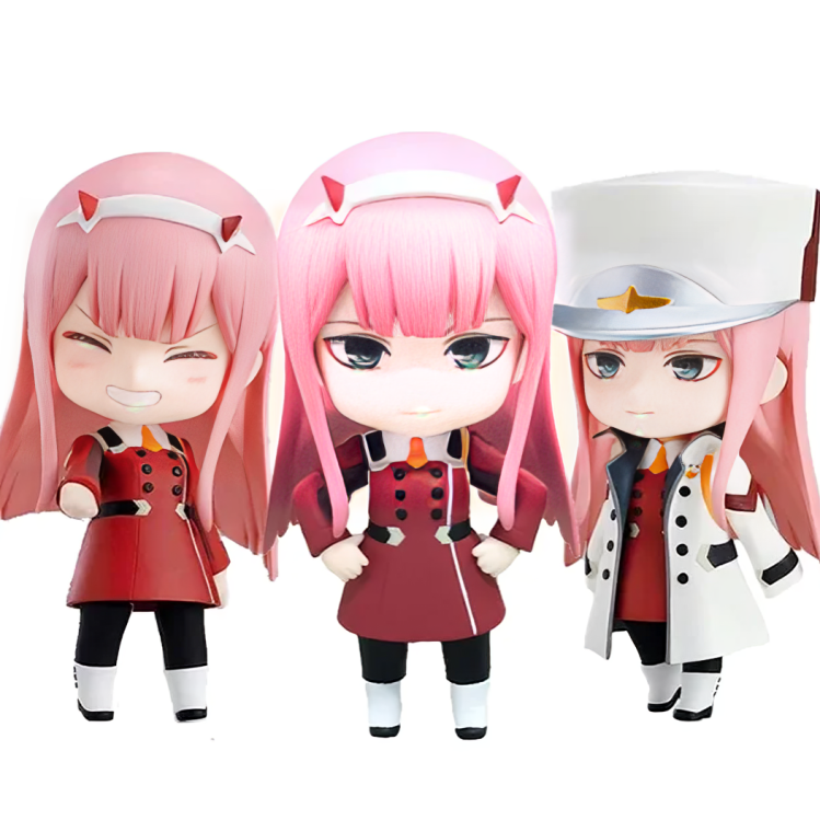 ZERO TWO 02 Anime Mini Figure Nendoroid - Darling In The FranXX Anime Finds