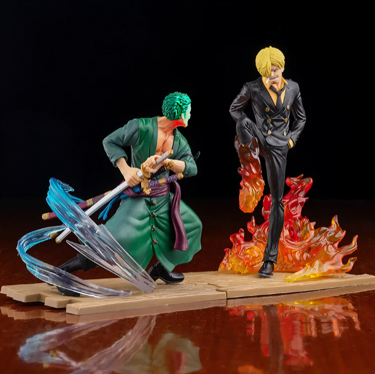 Zoro vs Sanji Duel Figures - One Piece Anime Finds