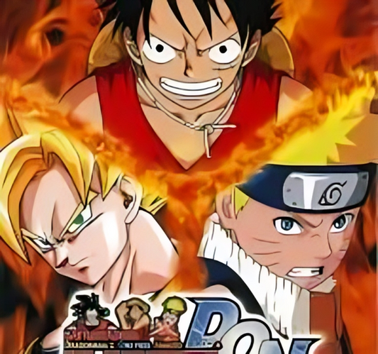 The Big three in Anime. Dragon Ball, One Piece & Naruto