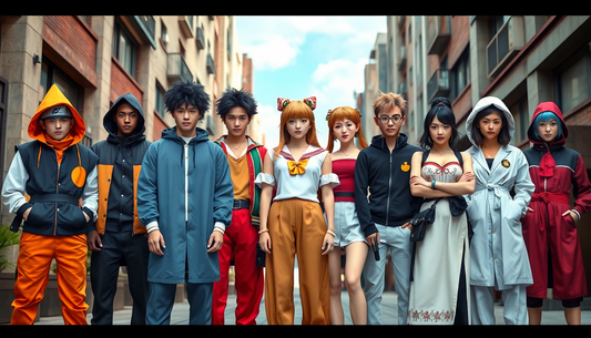 Anime-inspired outfits. Anime Clothing