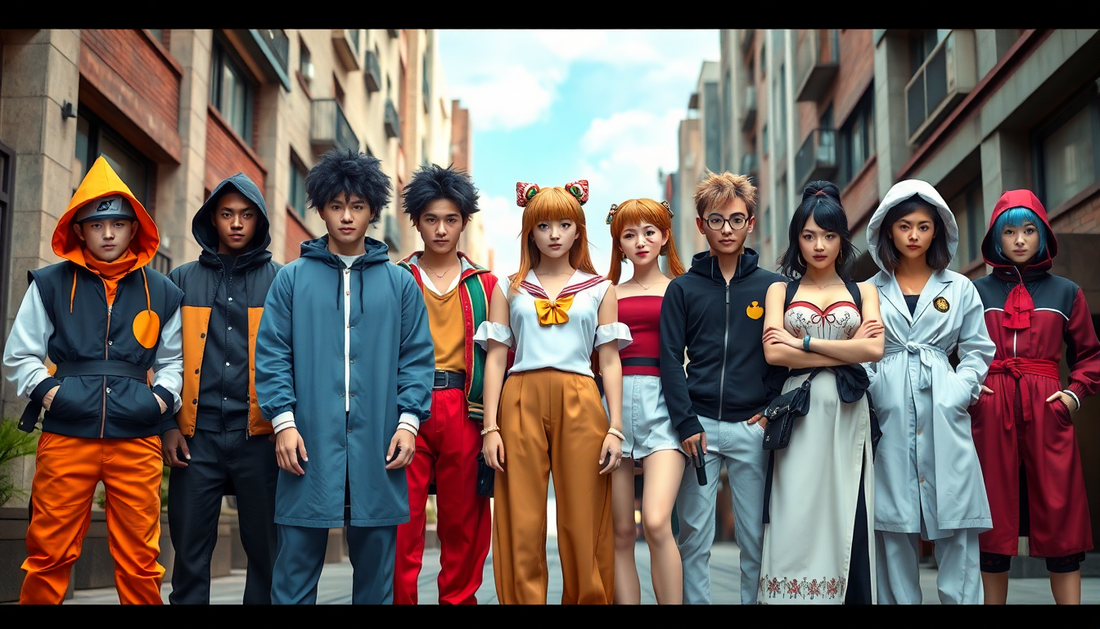 Anime-inspired outfits. Anime Clothing