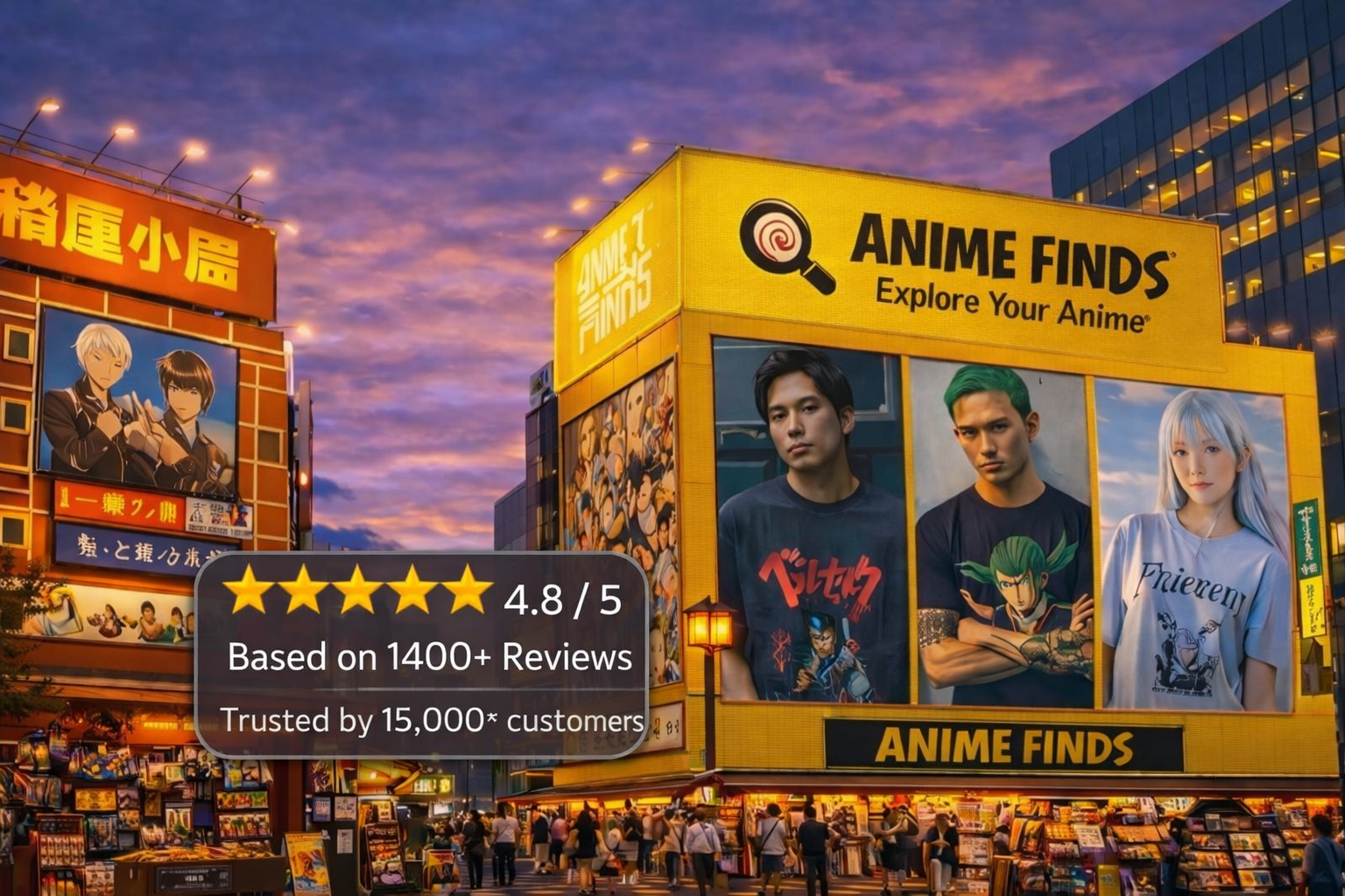 Anime Finds, Anime merchandise, apparel, Anime clothes, Anime figures, Buy anime merch