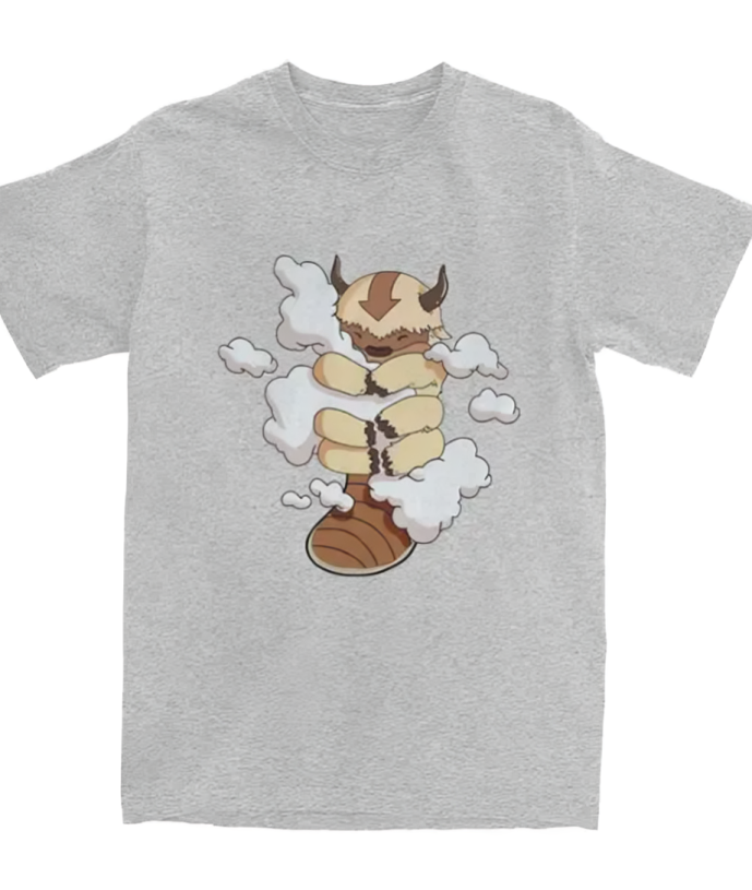 Appa T-Shirt - Avatar The Last Airbender Anime Finds