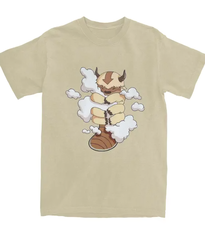 Appa T-Shirt - Avatar The Last Airbender Anime Finds