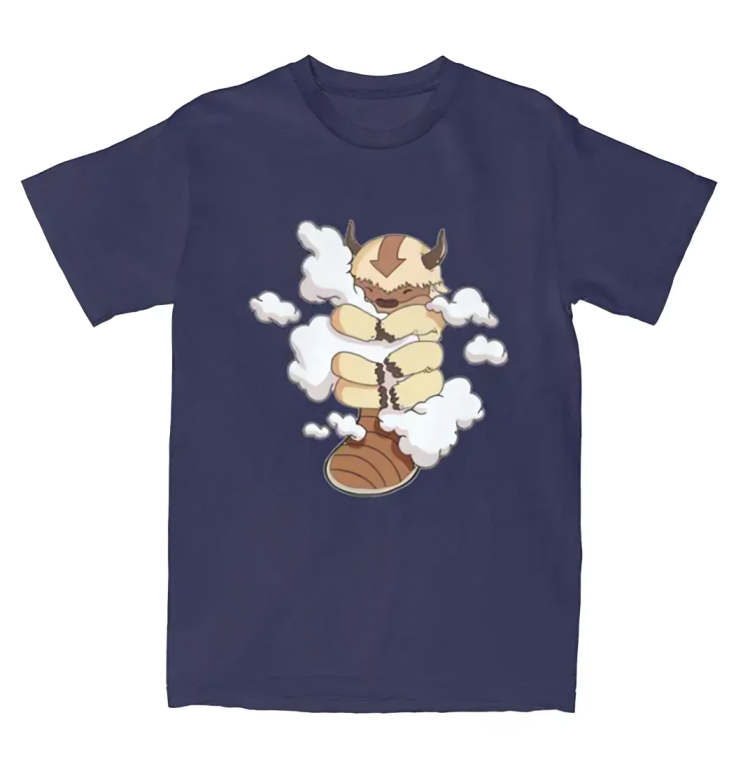 Appa T-Shirt - Avatar The Last Airbender Anime Finds