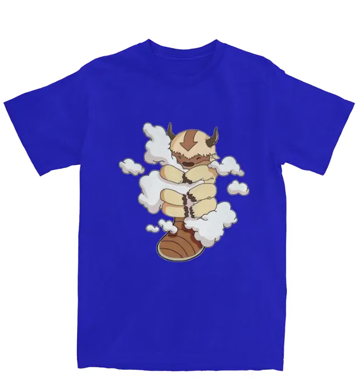 Appa T-Shirt - Avatar The Last Airbender Anime Finds