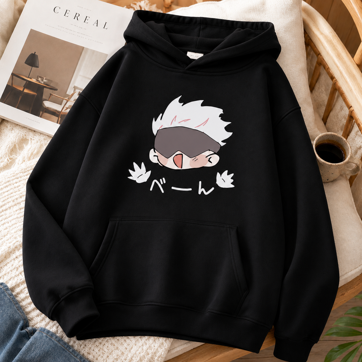 Gojo Satoru Hoodie – Jujutsu Kaisen Anime Hoodie & Graphic Sweatshirt Anime Finds