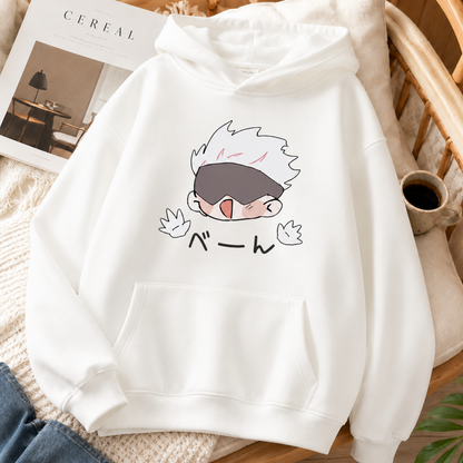 Gojo Satoru Hoodie – Jujutsu Kaisen Anime Hoodie & Graphic Sweatshirt Anime Finds