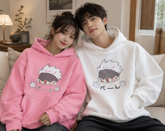 Gojo Satoru Hoodie – Jujutsu Kaisen Anime Hoodie & Graphic Sweatshirt Anime Finds
