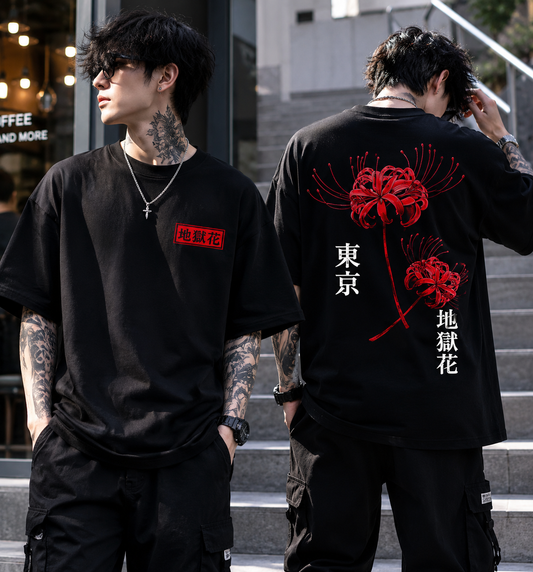Spider Lily T-Shirt - Tokyo Ghoul
