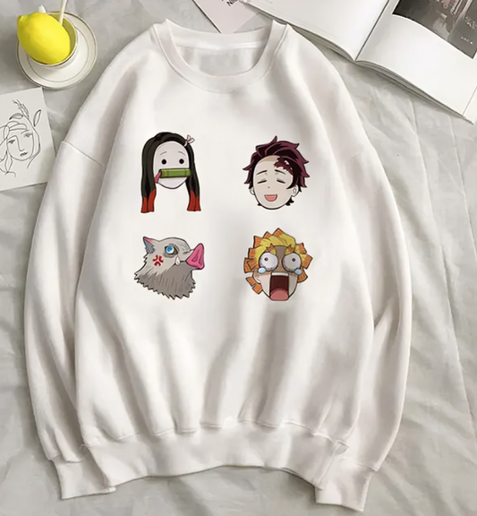 Demon Slayer Sweatshirt Anime Finds