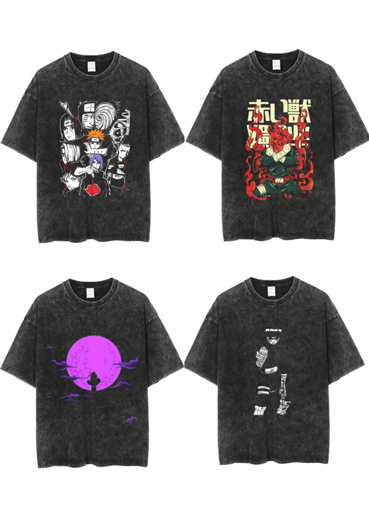 Naruto Vintage Shirts – Classic Retro Anime Apparel - Anime Finds