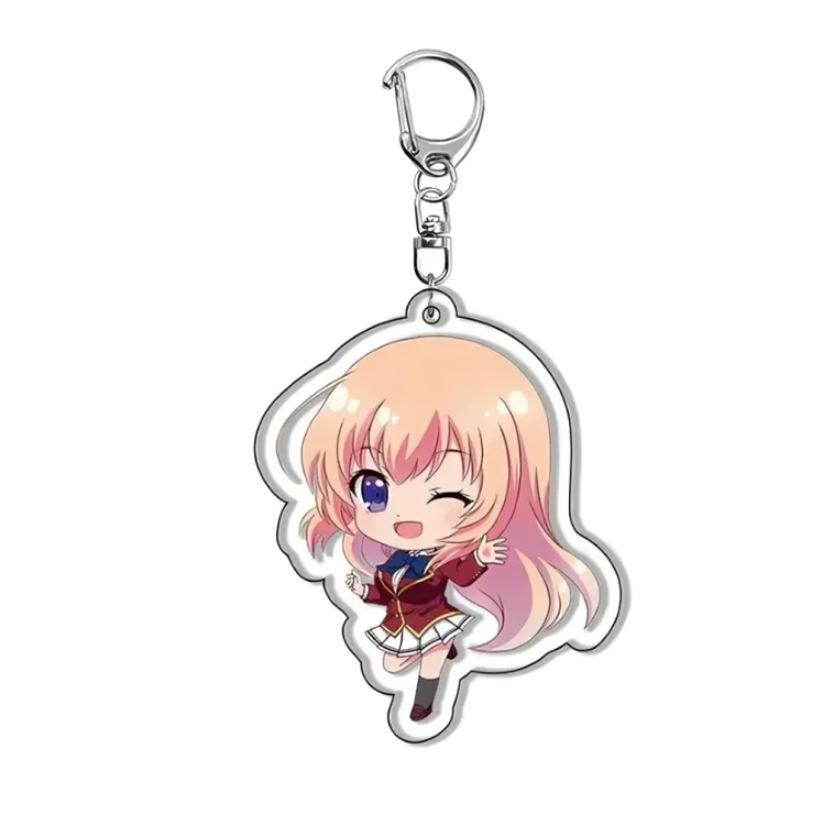 Elite of the Classroom Keychains Anime Finds