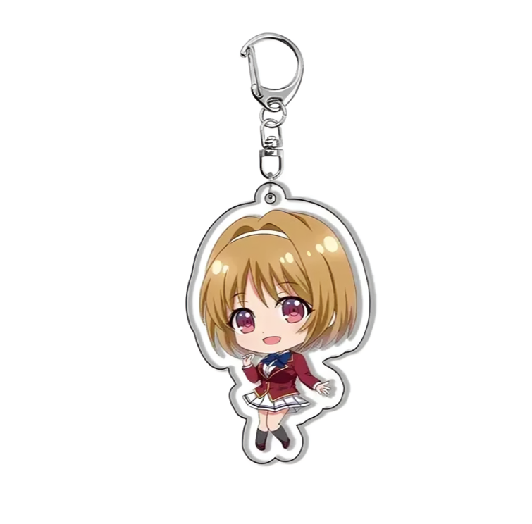 Elite of the Classroom Keychains Anime Finds