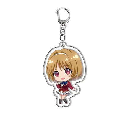 Elite of the Classroom Keychains Anime Finds