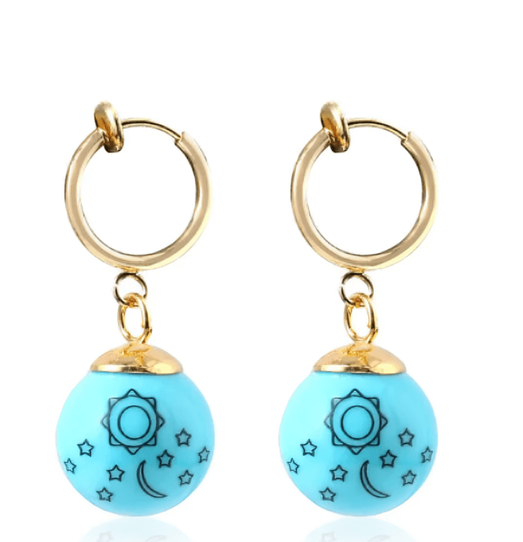 Elizabeth Liones Earrings & Necklace Pendant - Seven Deadly Sins Anime Finds