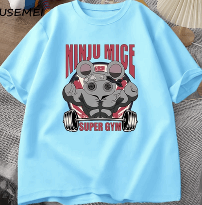 Fitness Mouse Shirt - Demon Slayer Anime Finds