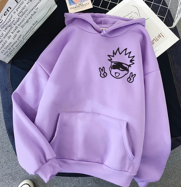 Gojo Satoru Hoodie - Jujutsu Kaisen Anime Finds