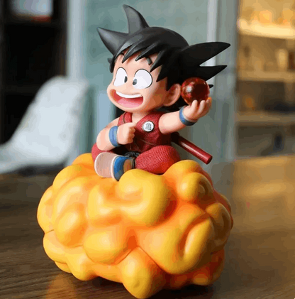 Goku On The Flying Nimbus Cloud - Dragon Ball Anime Finds