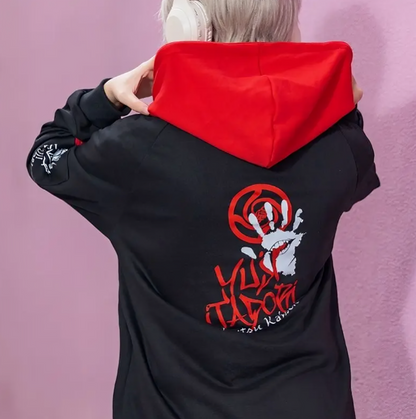 Itadori Yuji Cosplay Hoodie - Jujutsu Kaisen Anime Finds