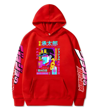 Jotaro Hoodie - Jojo's Bizarre Adventure Anime Finds