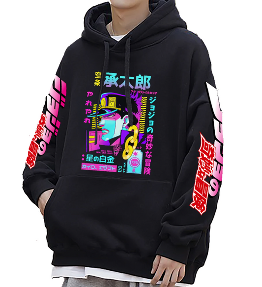 Jotaro Hoodie - Jojo's Bizarre Adventure Anime Finds