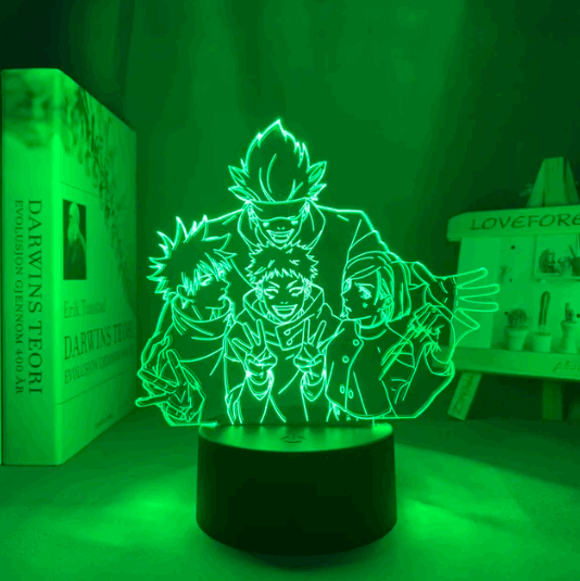 Jujutsu Kaisen Night Lights - Multiple Anime Finds