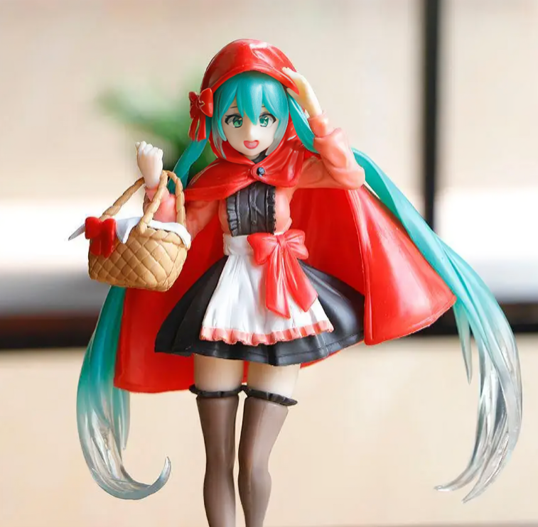 Little Red Head Anime Figure - Hatsune Miku Anime Finds