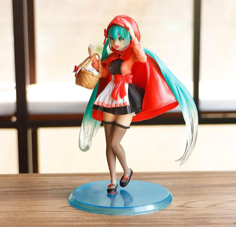 Little Red Head Anime Figure - Hatsune Miku Anime Finds