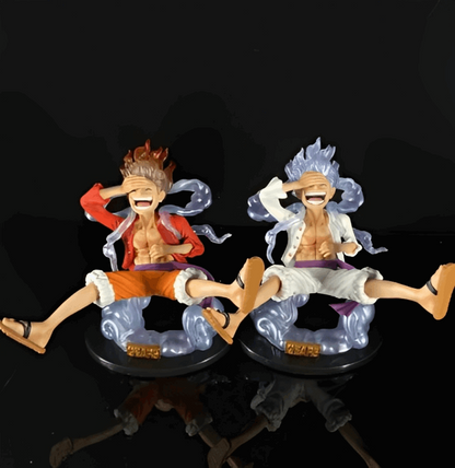 Luffy Gear 5 Figure - Laughing Joyboy & Son God Nika Anime Finds