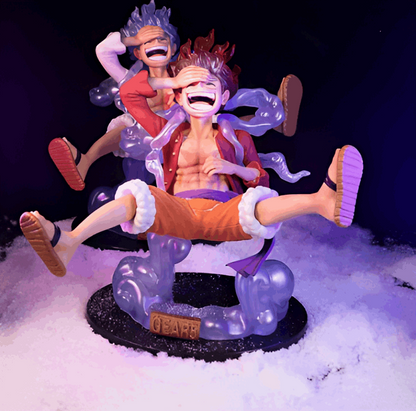 Luffy Gear 5 Figure - Laughing Joyboy & Son God Nika Anime Finds