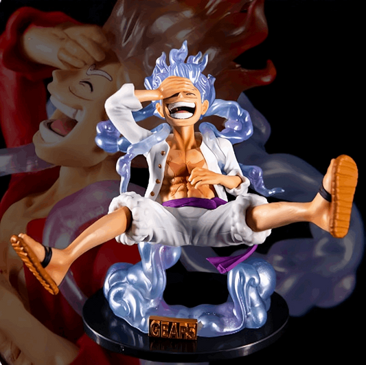 Luffy Gear 5 Figure - Laughing Joyboy & Son God Nika Anime Finds