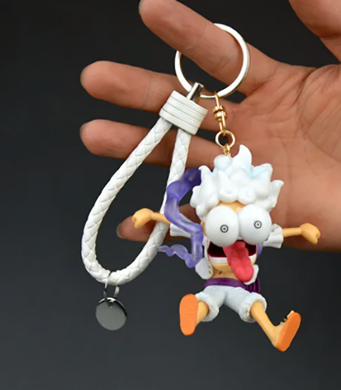 Luffy Gear 5 Keychain - Joyboy Anime Finds
