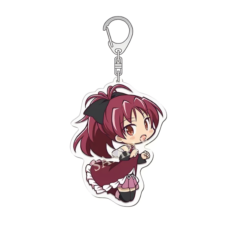 Magi Madoka Keychains Anime Finds