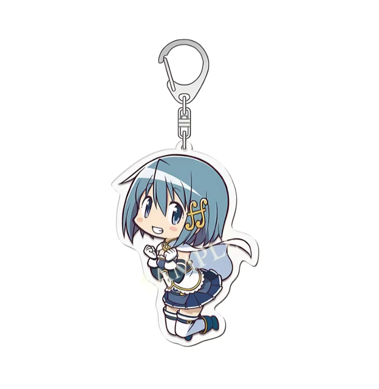 Magi Madoka Keychains Anime Finds