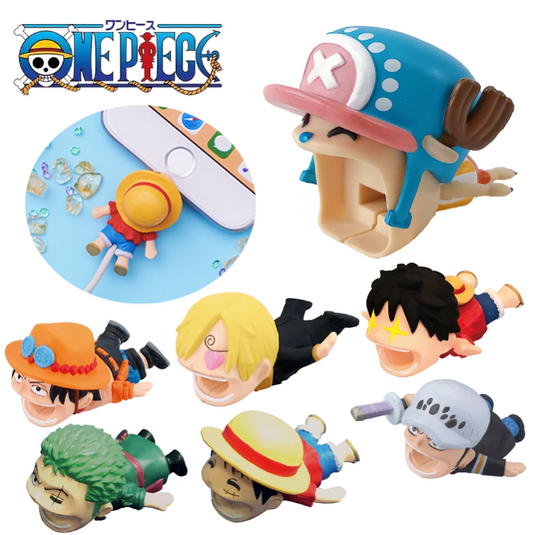 One Piece Phone Charger Cable Protective Covers Anime Finds